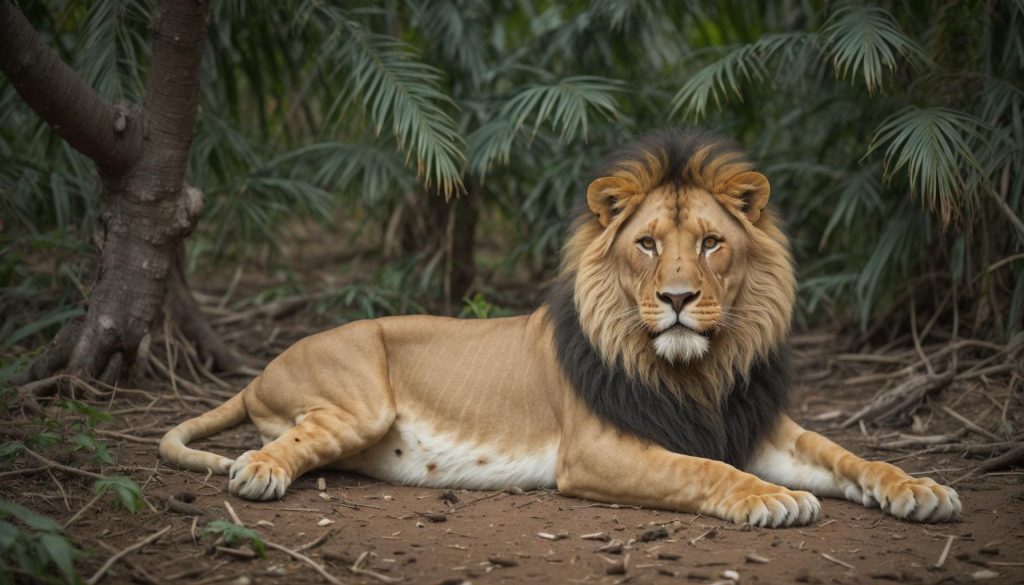 Life of a Lion in the Jungle