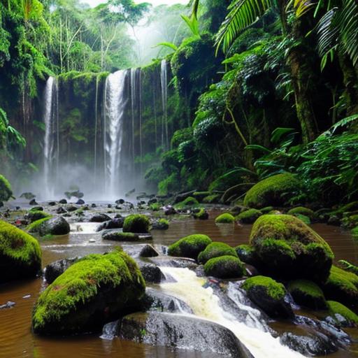 amazon forest land area